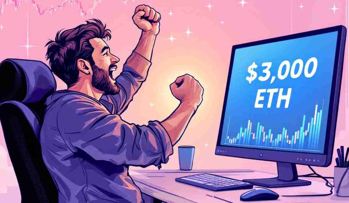 ETH价格突破:投资者准备3,000美元准备好了吗?